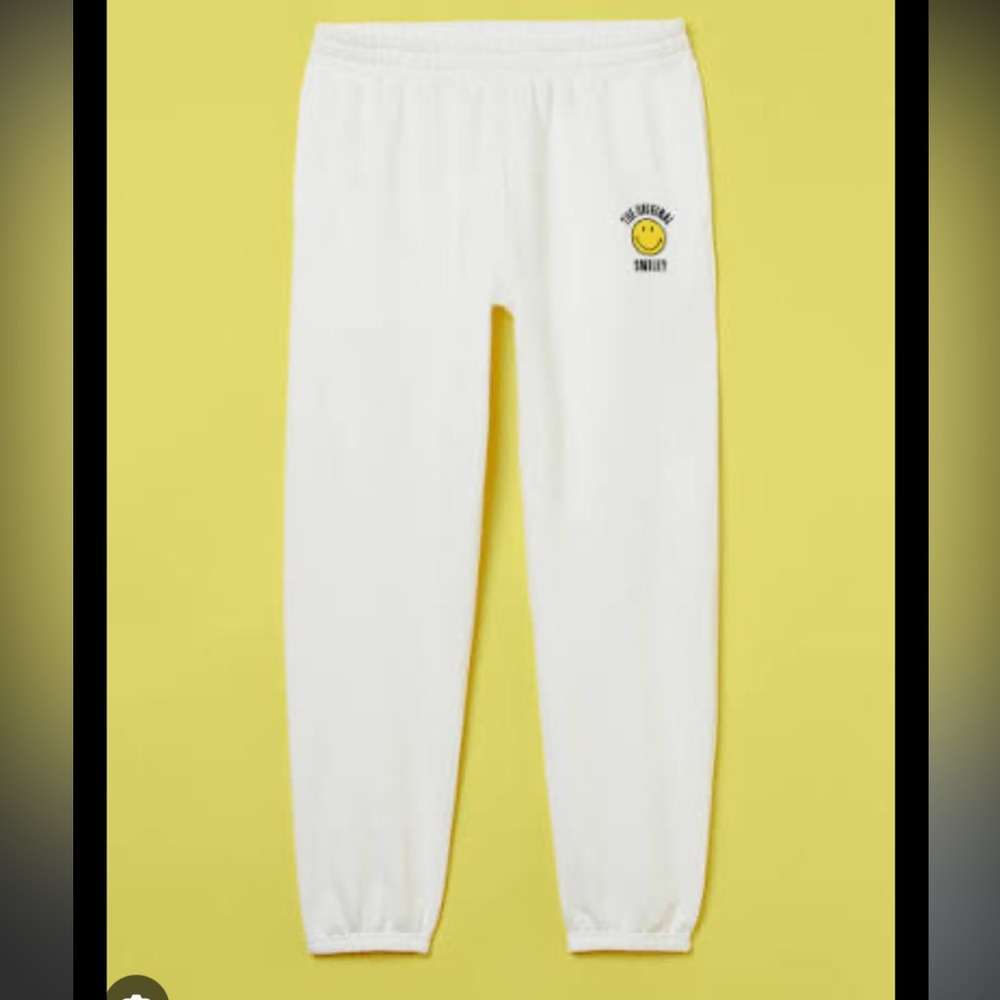 The original Smiley X H&M sweatpants XS